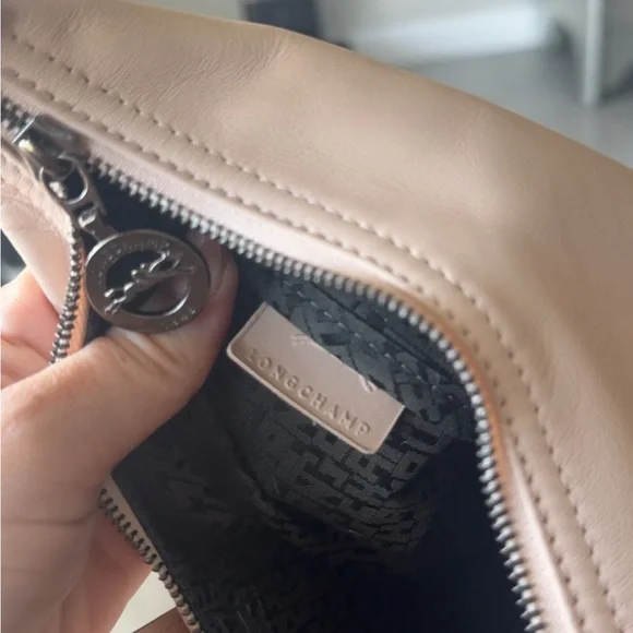 Longchamp Women's Le Pliage Xtra Round Leather Top Handle Bag - Picture 5 of 6